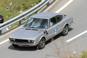 Fiat Dino Coupé Bertone (1970) - bei der Überquerung des Flüelapasses an der Passione Engadina 2019