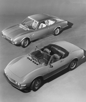 Fiat Dino Spider (1967) - Seite an Seite mit dem Fiat Dino Coupé