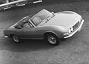Fiat Dino Spider (1967) - auf den Zentralnaben prangte der Fiat-Schriftzug