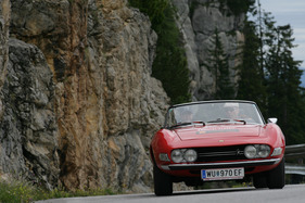 Fiat Dino Spider (1972) - an der Ennstal-Classic 2012 - Stoderzinken Bergprüfung