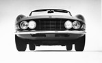 Fiat Dino Spider 2000 (1966) - die Gestaltung der Front mit den vier Scheinwerfern erinnert an die Dino Berlinetta Speciale von Pininfarina