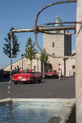 Fiat Dino Spider 2000 (1968) - an der 16. OCC Jungfrau-Rallye 2021