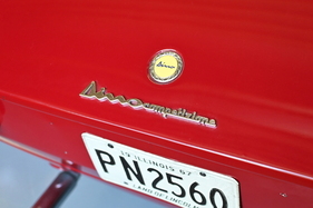 Fiat Dino eines Dino Raduno Silvaplana 2024 Teilnehmers aus den USA Fiat Dino eines Dino Raduno Silvaplana 2024 Teilnehmers aus den USA