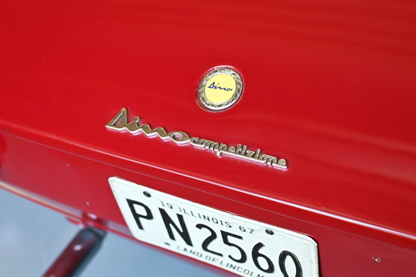 Bild Fiat Dino eines Dino Raduno Silvaplana 2024 Teilnehmers aus den USA