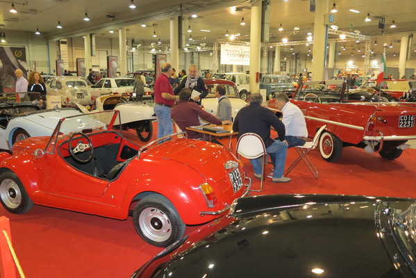 Image: Fiat Gamine Vignale - Impressions from the "Auto e Moto d'epoca" trade fair in Padua 2013
