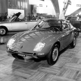 Fiat Giannini 1000 Vignale (1964) - ausgestellt auf dem Turiner Automobilsalon von 1964