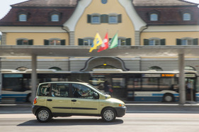 Fiat Multipla (1999) - man sitzt relativ hoch im Multipla, fast wie in einem SUV (1999)
