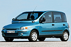 Fiat Multipla (2002) - nach dem Facelift nun mit in Wagenfarbe lackierten Stossfängern beim ELX-Modell