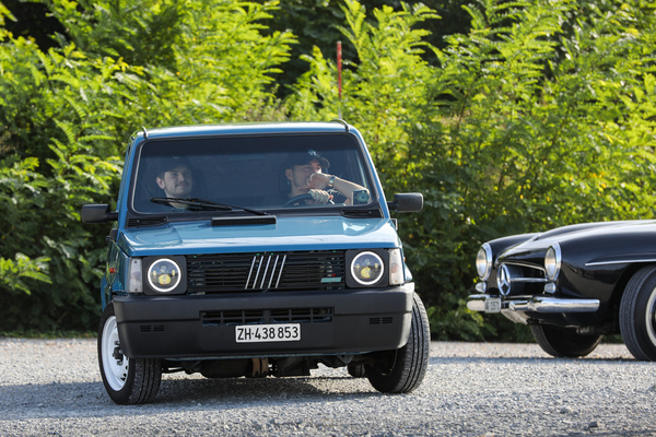 Fiat Panda (1992) - mit modifizierten Scheinwerfern - 8. Lägern Classic 2025