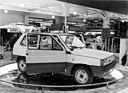 Fiat Panda 45 (1980) - Weltpremiere/Attraktion auf dem Fiat-Stand mit 903-cm3-Motor aus dem Fiat 127 - Genfer Autosalon 1980