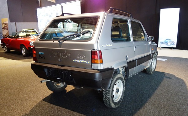 Fiat Panda 4x4 Trekking (1999) – Ausstellung "125 Jahre Fiat" in der Autoworld Brüssel
