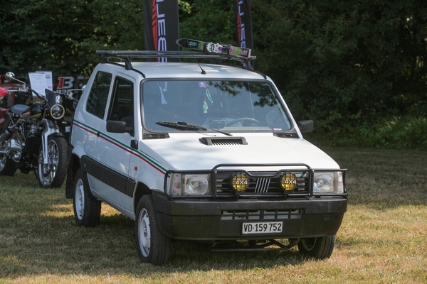Fiat Panda 4x4 für Skiurlaub bereit - Concours d'Elégance Suisse Coppet 2022