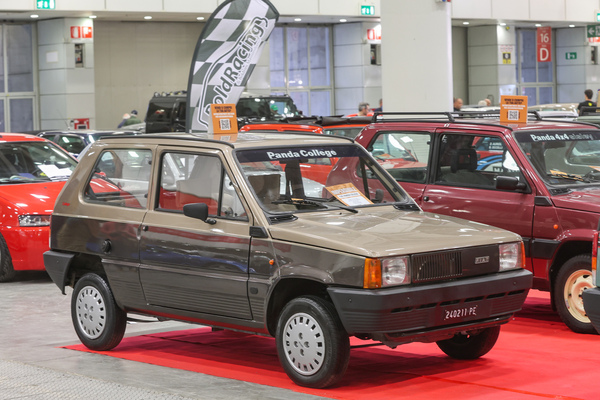 Fiat Panda College (1985) - mit dem Zweizylinder und 650 cm3 - 42. Auto e Moto d'Epoca 2025