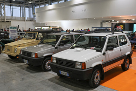 Fiat Panda sind keine seltenen Gäste in Bologna - 42. Auto e Moto d'Epoca 2025
