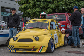 Fiat Proto (1970) an der Bergprüfung Altbüron 2017 - Feld 2