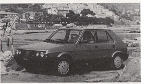 Fiat Ritmo 1,1-Liter - 58/55 PS (DIN) 1 Zweifachvergaser (1986)