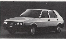 Fiat Ritmo 1,1-Liter - 58/55 PS (DIN) 1 Zweifachvergaser (1986)
