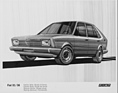 Bild: Fiat Ritmo (1978) - Formstudie vom Centro Style, entstanden 1974 oder 1975