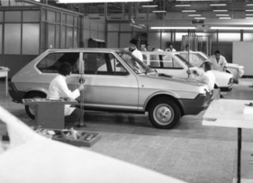 Fiat Ritmo (1978) - Styling Center; Project X 1/38; Preparation of the Fiat Ritmo models (1978)
