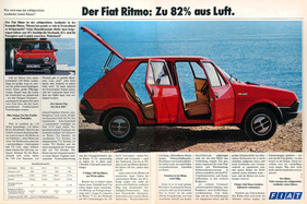 Fiat Ritmo (1980) - Werbung - der Ritmo besteht aus 82 % Luft