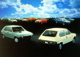Fiat Ritmo (1980) - available in around a dozen colors (1980)