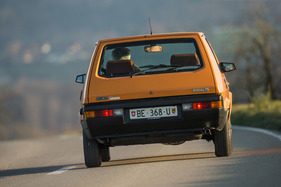 Fiat Ritmo 75 CL (1981) - Individualität auch bei der Heckscheibe, die sechseckig ist