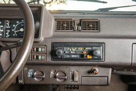Fiat Ritmo 75 CL (1981) - Kassettenradio aus der Zeit