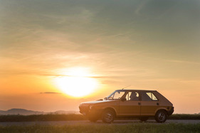 Fiat Ritmo 75 CL (1981) - anfangs der Achtzigerjahre häufig im Strassenverkehr anzutreffen