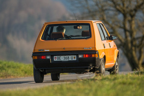 Fiat Ritmo 75 CL (1981) - der Heckscheibenwischer war nur bei den teureren Modellen Serie