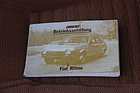 Fiat Ritmo 75 CL (1981) - die Betriebsanleitung ist übersichtlich