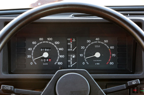 Fiat Ritmo 75 CL (1981) - schön gezeichnete Veglia-Instrumente