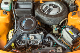 Fiat Ritmo 75 CL (1981) - transverse-mounted four-cylinder engine (1981)
