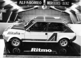 Fiat Ritmo Abarth (1979) - 165 PS leistet der Wagen, schied an der Rallye Monte Carlo aber aus - Genfer Automobilsalon 1979
