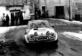 Fiat Ritmo Abarth - Bettega schaffte mit dem Fiat Ritmo Abarth den 6. Gesamtrang bei der Rallye Monte Carlo 1980 (1980)
