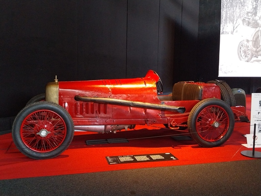Fiat S 57/14 B (1914) – Ausstellung "125 Jahre Fiat" in der Autoworld Brüssel