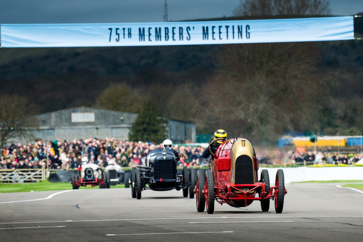 Fiat S76 (1911) - S.F. Edge Trophy - Goodwood Members' Meeting 2017