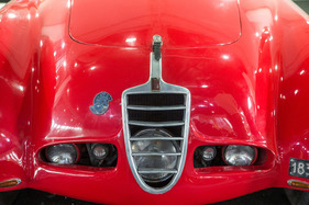 Fiat-Siata 1100 Coupé (1940) - der Kühler erinnert fast mehr an Alfa Romeo als an Fiat - Auto e Moto d'Epoca in Padua 2017 (1940)