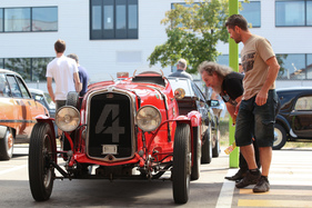 Fiat-Siata 508 (1932) - mit rennsportlicher Vergangenheit - da lohnt es sich, genauer hinzuschauen (3. Youngtimer- und Classictreffen Pratteln am 15. Juli 2018)