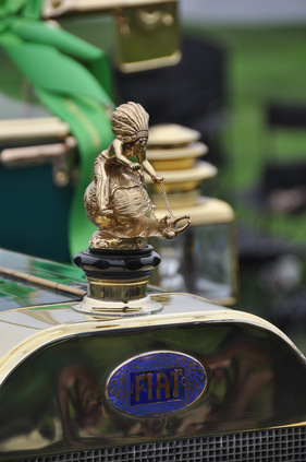 Fiat Tipo 6 Holbrook 4 Passenger Demi-Tonneau (1911) - abenteuerliche Kühlerfigur - Pebble Beach 2012 (K-03)