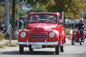 Fiat Topolino (1952) - wo ist denn da der nächste Parkplatz? - Albisgütli Classic Cars & Bikes August 2022
