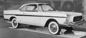 Fiat Vignale 2-Liter-Coupé (1959) - Internationale Automobilausstellung (IAA) in Frankfurt 1959 - Seite, rechts; 13'950 DM