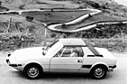 Fiat X 1/9 (1972) – Bei Testfahrten auf Sizilien
