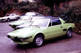Fiat X 1/9 (1972) – Vorführwagen für Journalisten auf Sizilien Fiat X 1/9 (1972) – Vorführwagen für Journalisten auf Sizilien