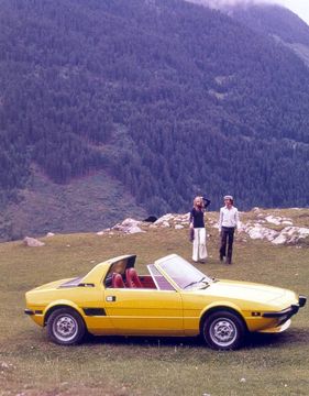 Fiat X 1/9 (1972) - in Knallgelb