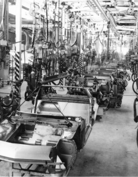 Fiat X 1/9 (1973) - die Produktion bei Bertone