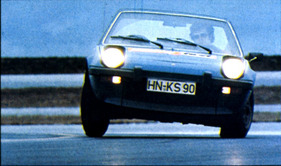 Fiat X 1/9 (1974) - im Handling-Test