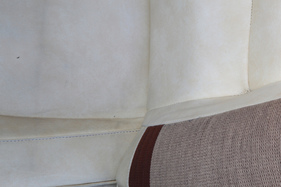 Fiat X 1/9 (1979) - Mischbauweise - Kunstleder trifft auf Stoff bei den Sitzen