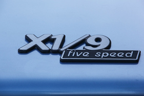 Fiat X 1/9 (1979) - die Anzahl Gänge wurde zur Typenzusatzbezeichnung