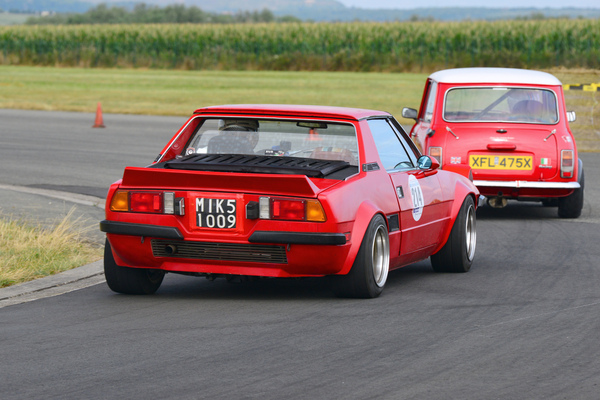 Fiat X1:9 (1975) - beim Classic Motor Weekend 2021 in Obermehler-Schlotheim