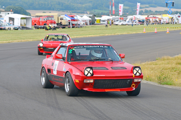 Fiat X1:9 (1975) - beim Classic Motor Weekend 2021 in Obermehler-Schlotheim